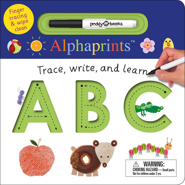 Trace, Write, and Learn ABC Board Book (Alphaprints)