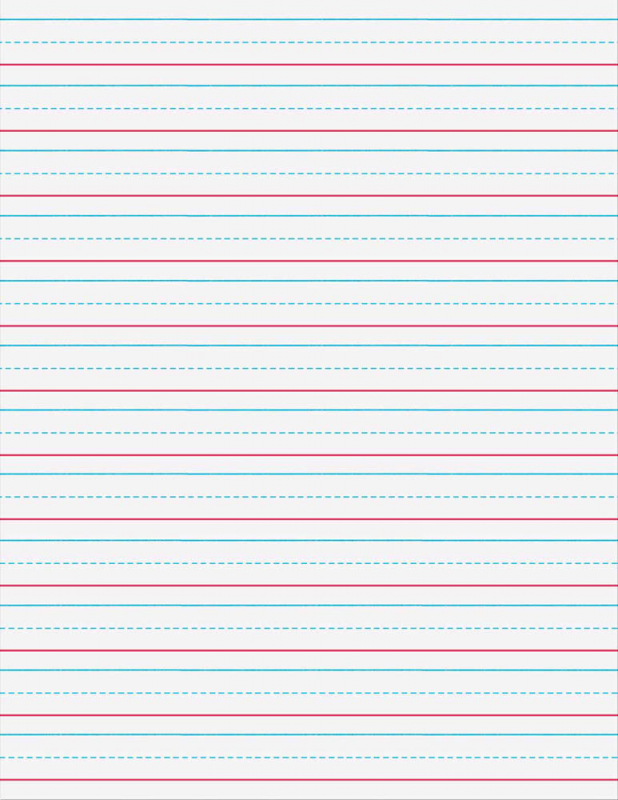 Multi-Sensory Raised Ruled Paper - 8.5