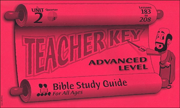 Advanced Teacher Key for Lessons 183-208