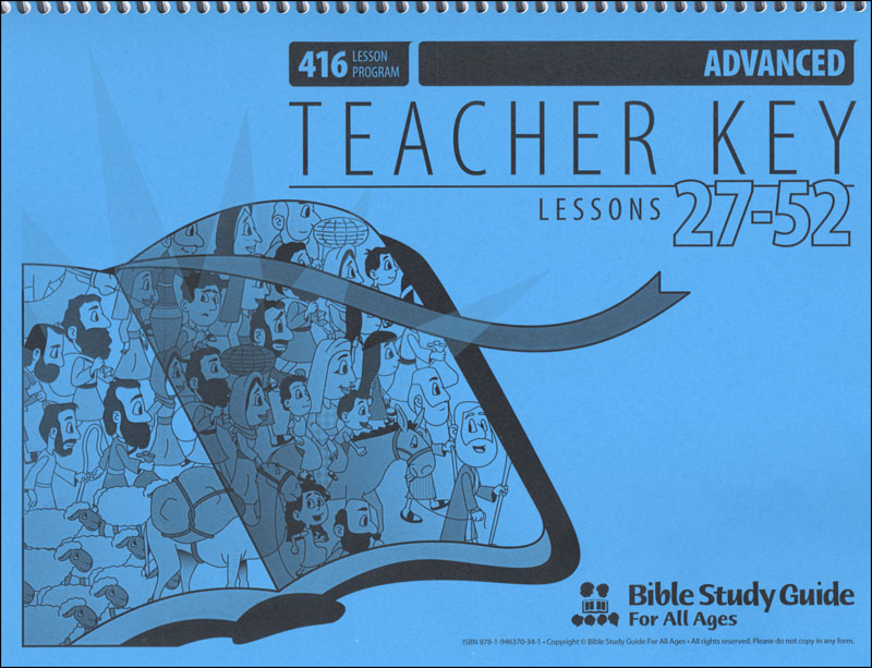 Advanced Teacher Key for Lessons 027-52