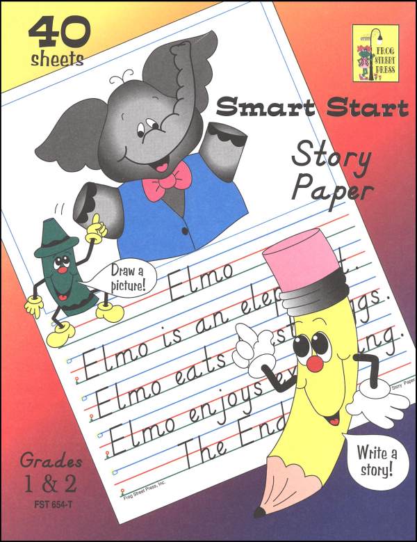 Smart Start K-1 Writing Paper 100 sheet pack