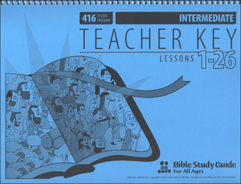 Intermediate Teacher Key for Lessons 001-26