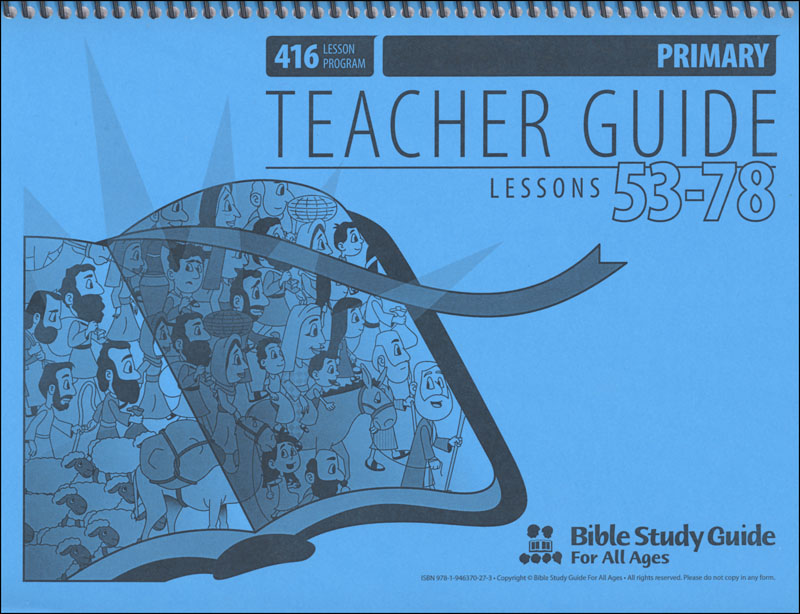 Primary Teacher Guide for Lessons 053-78