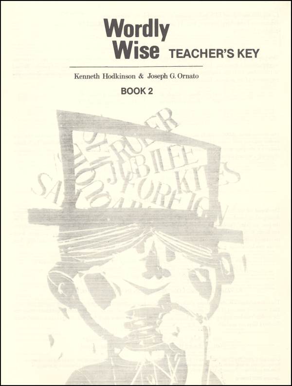 Wordly Wise 2 Teacher Key