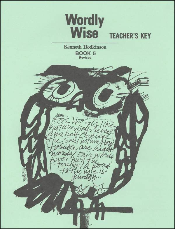 Wordly Wise 5 Teacher Key