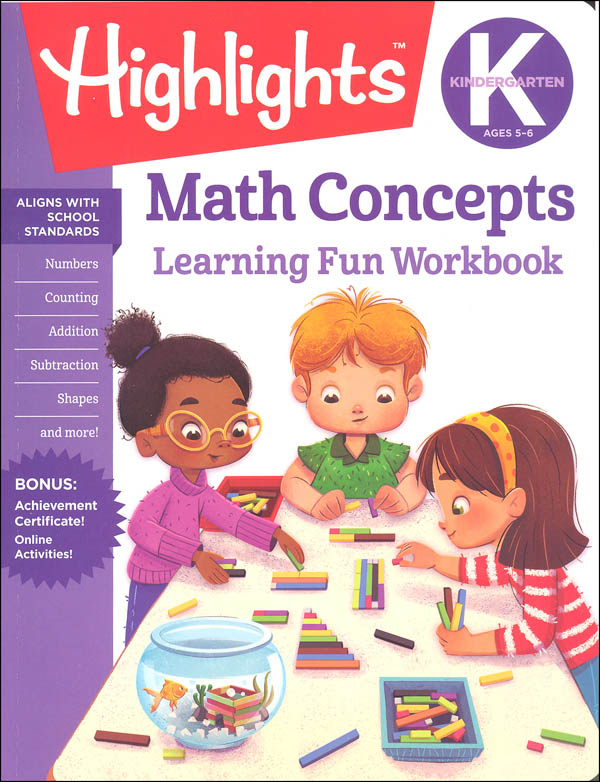 Kindergarten Math Concepts (Highlights Learning Fun Workbook)