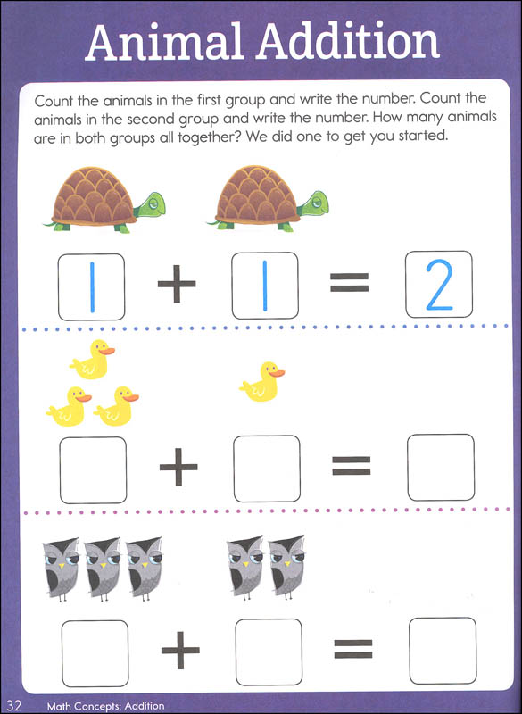 Kindergarten Math Concepts (Highlights Learning Fun Workbook