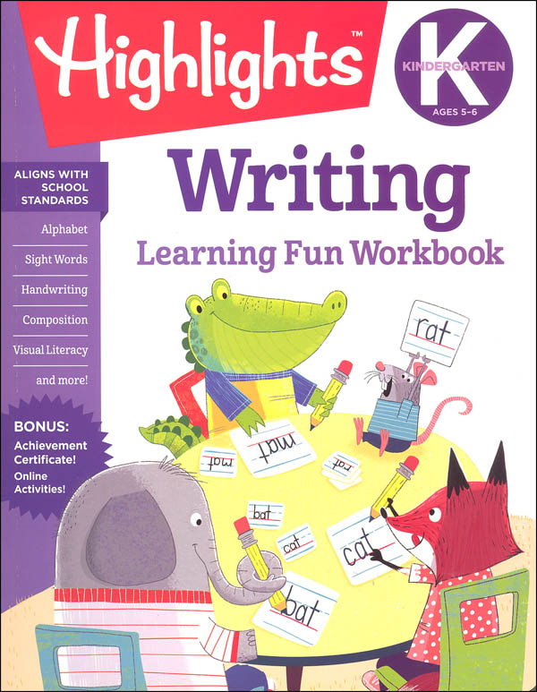 Kindergarten Writing (Highlights Learning Fun Workbook)