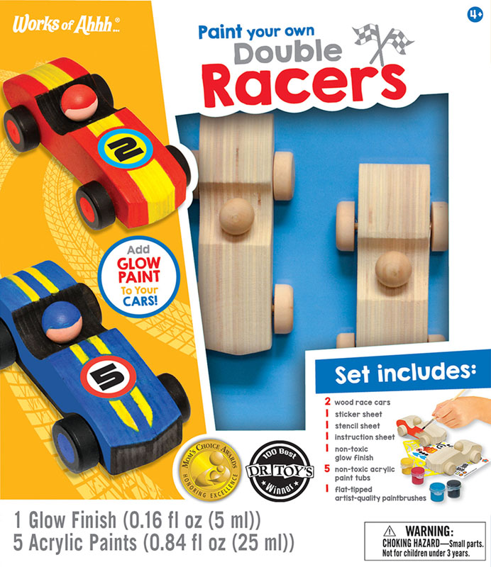 Paint Your Own Double Racers