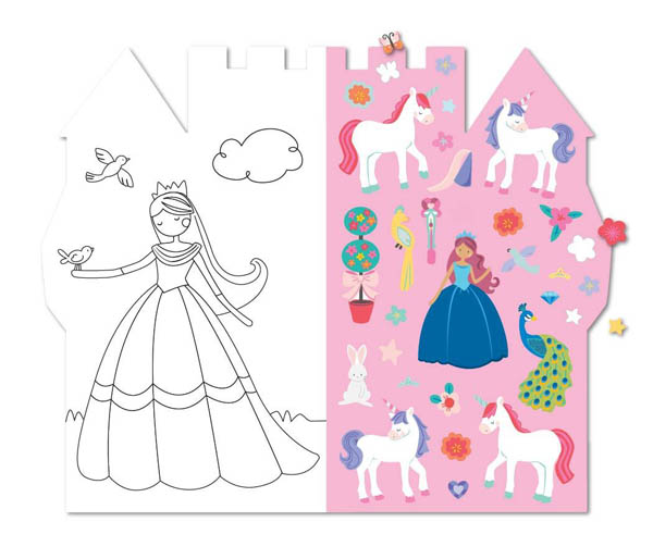 Princess Sticker Activity Book | Mrs. Grossman