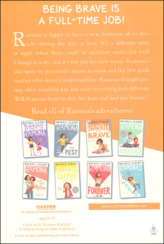 Ramona the Brave | HarperCollins | 9780380709595