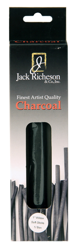 Willow Charcoal - Giant Soft 1" Width (single)