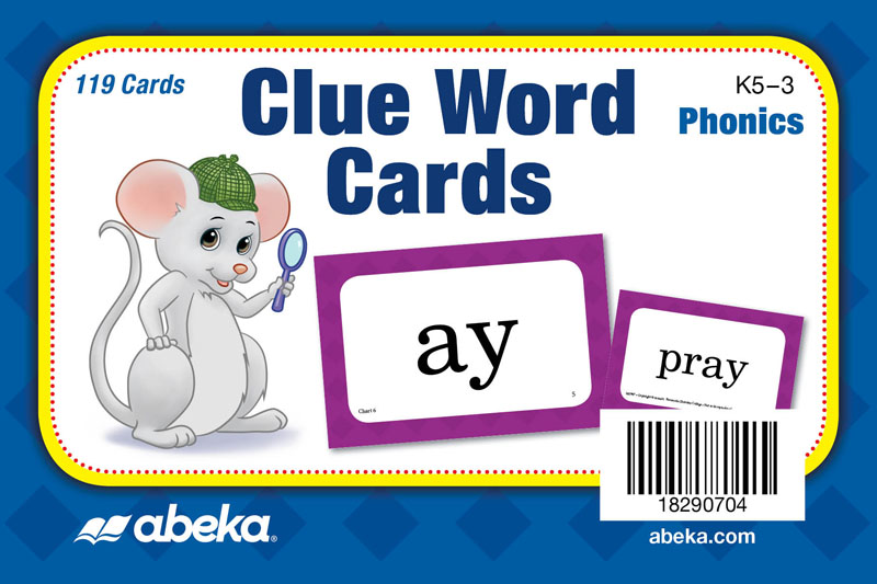 Clue Word Cards