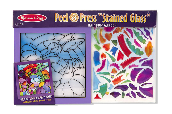 Peel & Press "Stained Glass" - Rainbow Garden