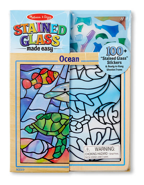 Peel & Press "Stained Glass" - Ocean