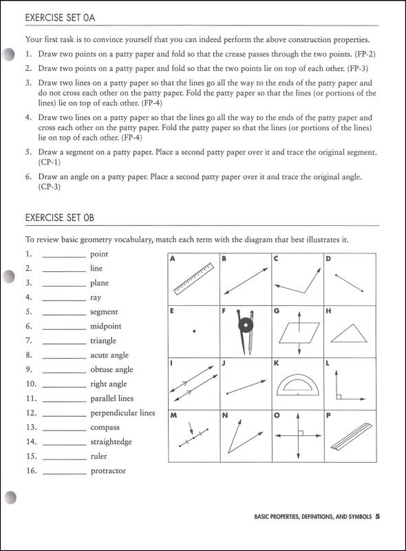 Patty Paper Geometry Teacher Book | Playing It Smart | 9781559530729