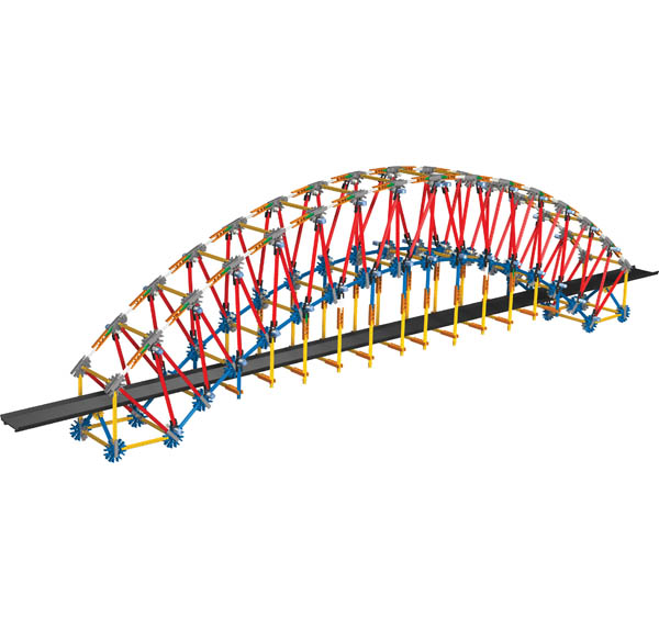 Real Bridge Building K'Nex Industries