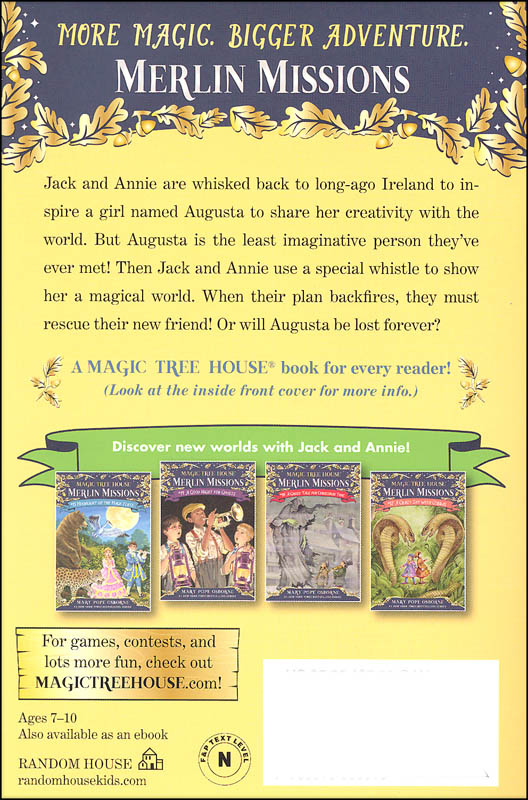 Leprechaun in late winter magic tree house merlin missions 15