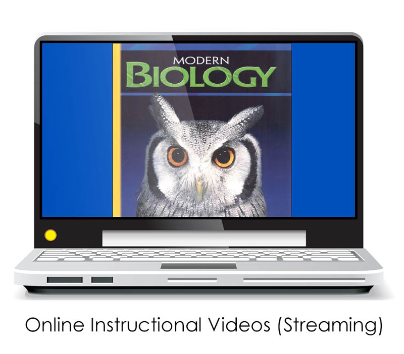 Modern Biology Online Instructional Videos (Streaming)