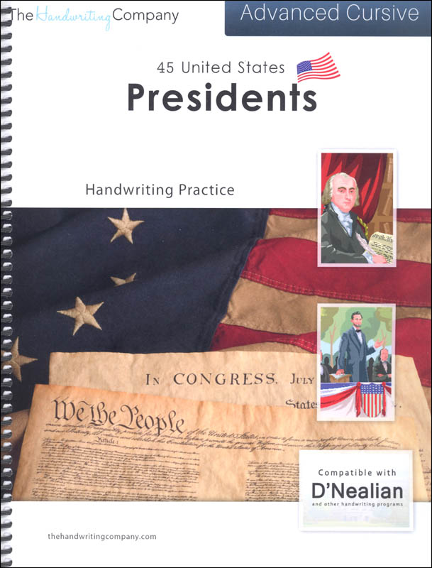 45-united-states-presidents-character-writing-worksheets-d-nealian-advanced-cursive-italic