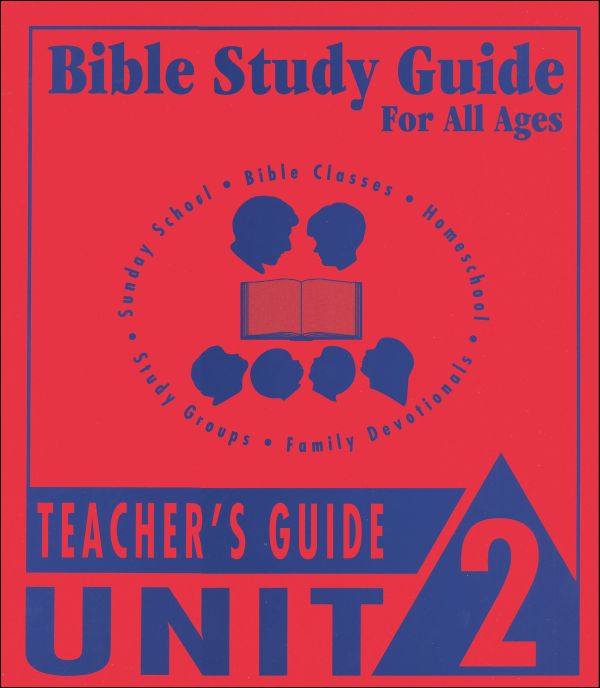 Bible Study Guide for All Ages - Unit 2