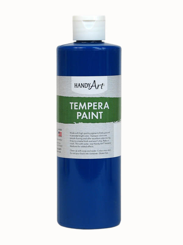 Blue Tempera Paint 16 oz.
