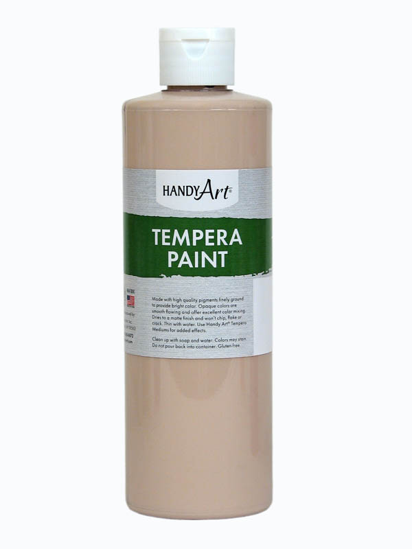 Peach Tempera Paint 16 oz.