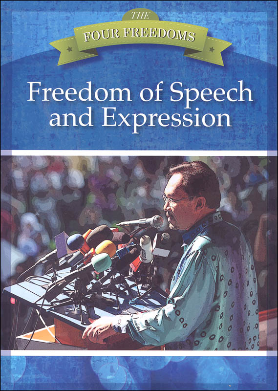 Freedom of Speech and Expression (Four Freedoms Series) | Red Chair ...