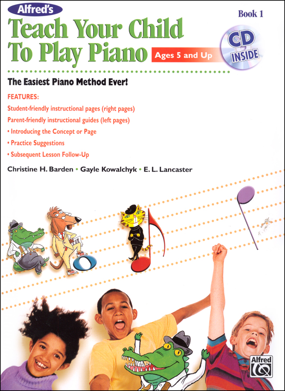 Alfred's Teach Your Child to Play Piano Book & CD