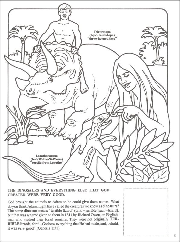 God Created the Dinosaurs of the World | Master Book Publishers | 9780890511534