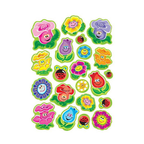 Scratch 'n Sniff Stinky Stickers - Friendly Flowers | Trend Enterprises