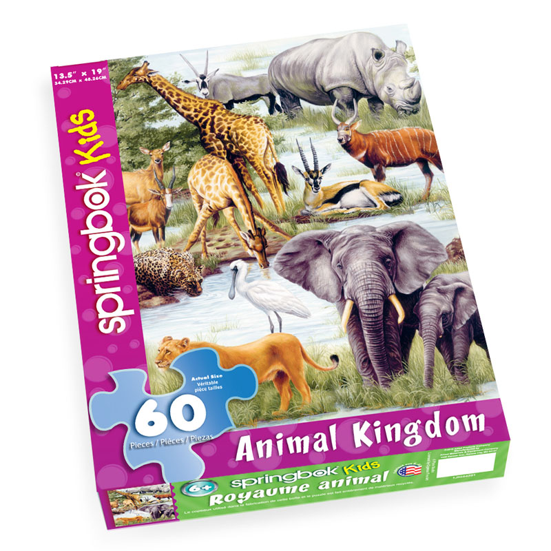 Animal Kingdom Puzzle (60 pieces)