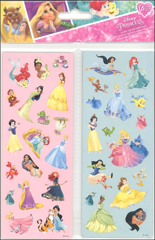 Disney Princess Jumbo Sticker Party Pack | Trends