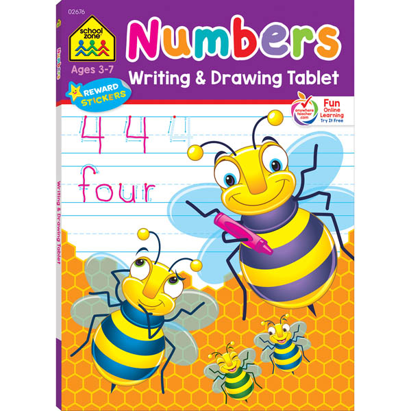 Numbers Writing & Drawing Tablet