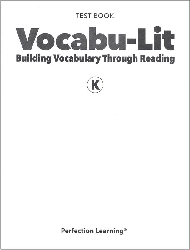 Vocabu-Lit K Test (5th Edition)