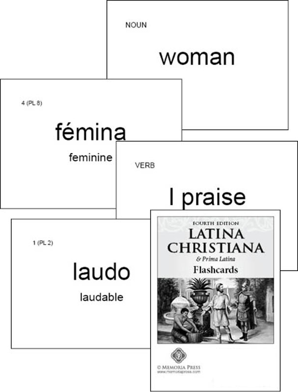 Latina Christiana Flashcards, Fourth Edition