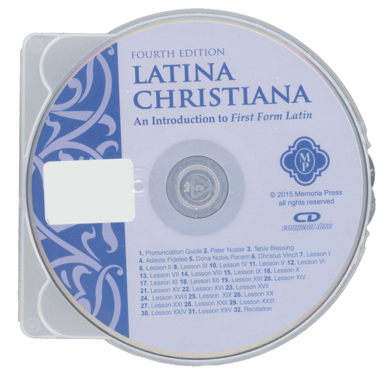 Latina Christiana Pronunciation CD, Fourth Edition