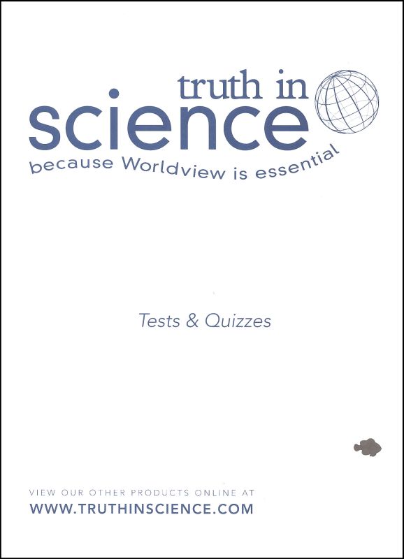 Truth in Science Grade 4 Test and Quizzes