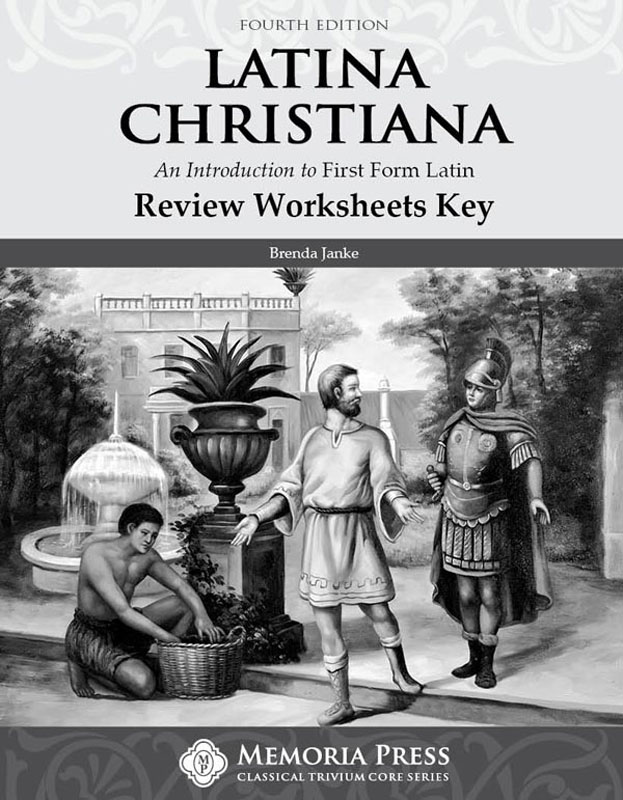 Latina Christiana I Review Worksheets Teacher Key (4th Edition)