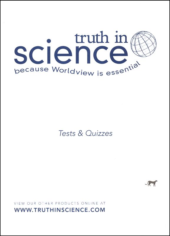 Truth in Science Grade 5 Test and Quizzes