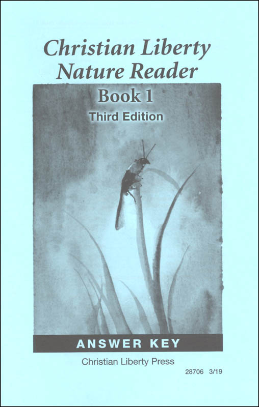 Nature Reader Book 1 Answer Key Third Edition
