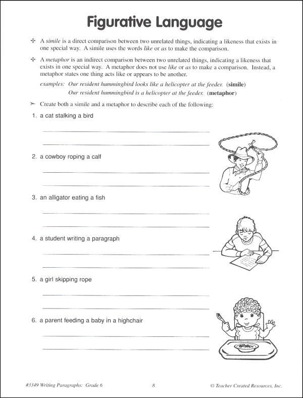 Writing Paragraphs Grade 6 (PMP) | Teacher Created Resources