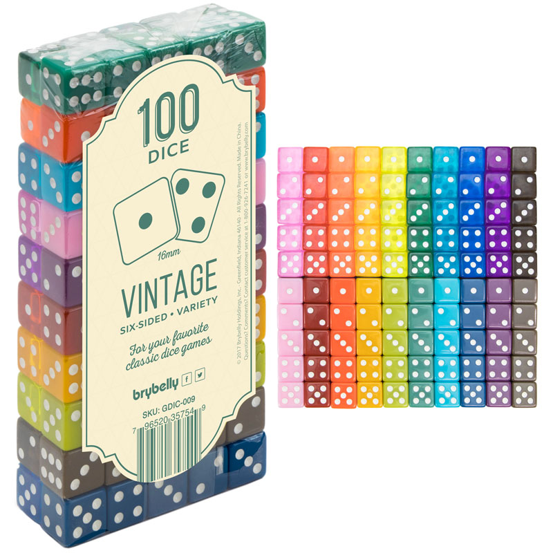 Vintage Dice (100-pack)