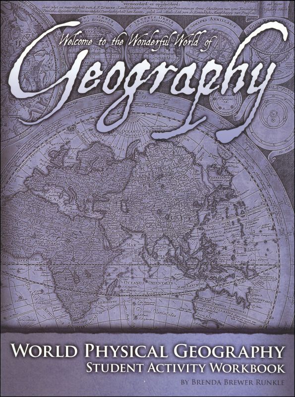World Physical Geography Student Activity Workbook Runkle Publishers 9780970111227