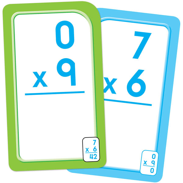 Multiplication Flash Cards 0 12 School Zone 9780938256939