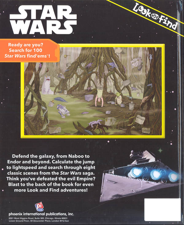 Star Wars Saga Look and Find Book Phoenix International 9781503701960