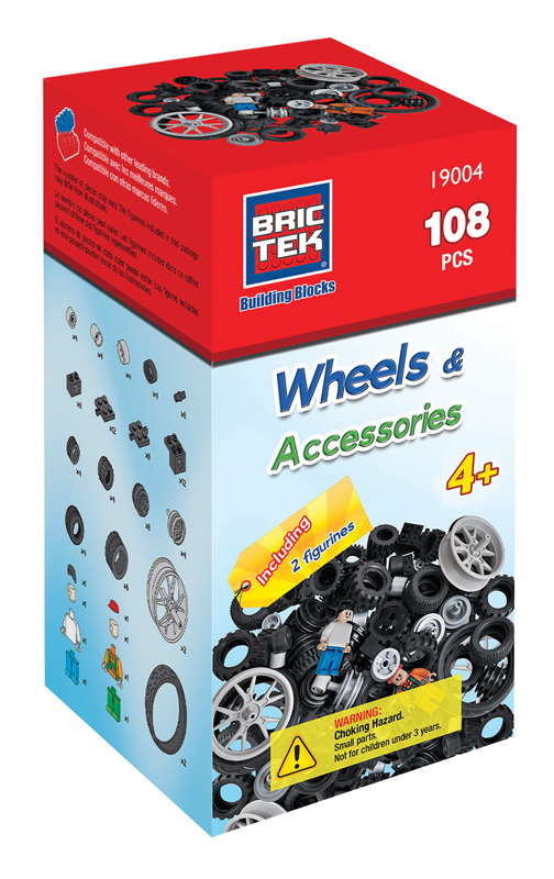Wheels Kit (108 Pieces) - Brictek