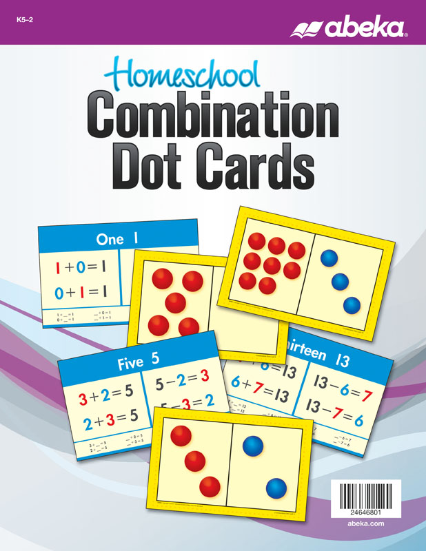 Math K5 Combination Dot Cards