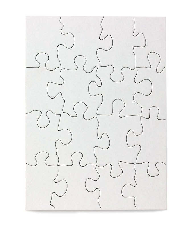 Compoz-A-Puzzle - Rectangle (4" x 5-1/2") 16 Pieces - 10 per pack
