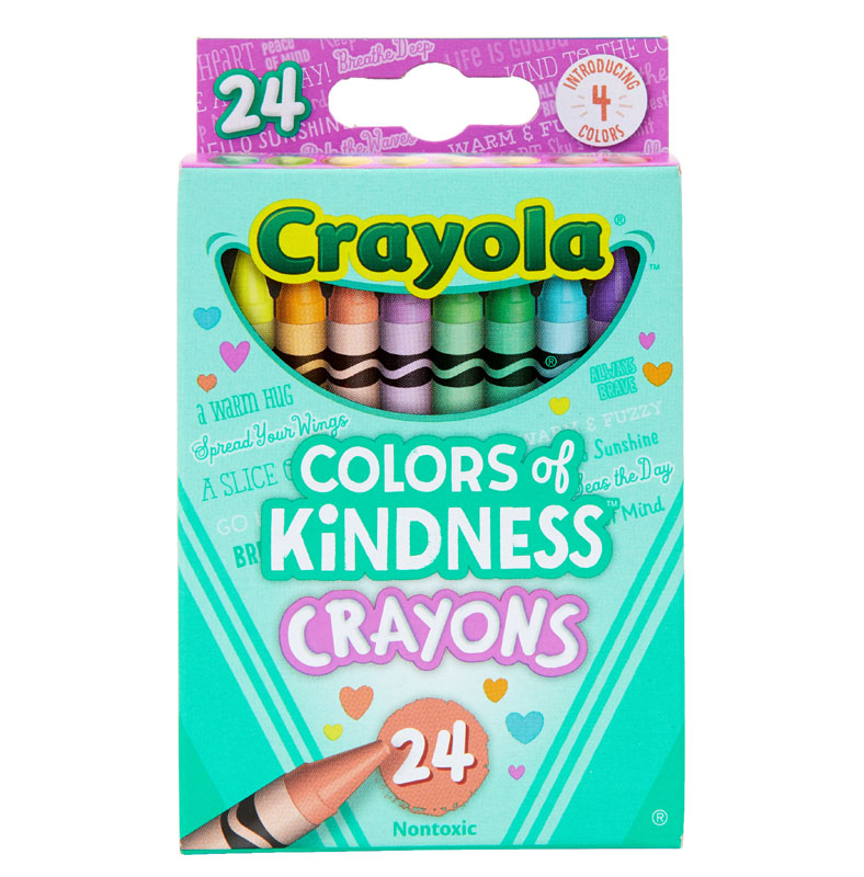 Crayola Colors of Kindness Crayons 24 Count Box | Crayola